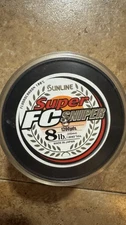 Sunline Super FC Sniper Fishing Line 8lb 1200yds Fluorocarbon