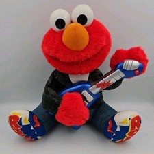 Vintage 1998 Elmo Rock N Roll with Guitar NOT WORKING
