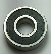 1 NEW C U 6201RZ 12X32X10MM DEEP GROOVE BALL BEARING NNB  MAKE OFFER  