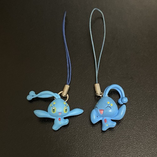 Menge 2 Pokémon Gashapon Gacha Manaphy Telefon Charm Schlenker Figur