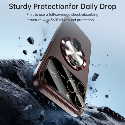 For iPhone 17 Pro Max/17 Air/16 15 14 13 12 Mag Safe Stand Case Glass Lens Cover - Picture 66 of 79