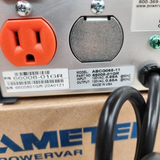 AMETEK ABCG065-11W POWERVAR Power Conditioner - Picture 5 of 5