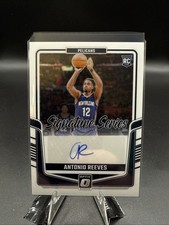 2024-25 Panini Donruss Optic Antonio Reeves Signature Series Auto 