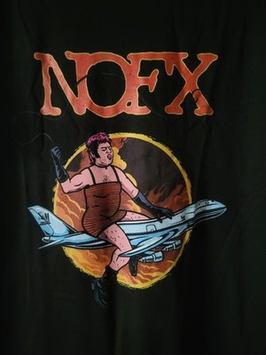 NOFX Final Shows San Pedro 2024 S&M Airlines T-Shirt Schwarz Gr. M Fat Mike Punk