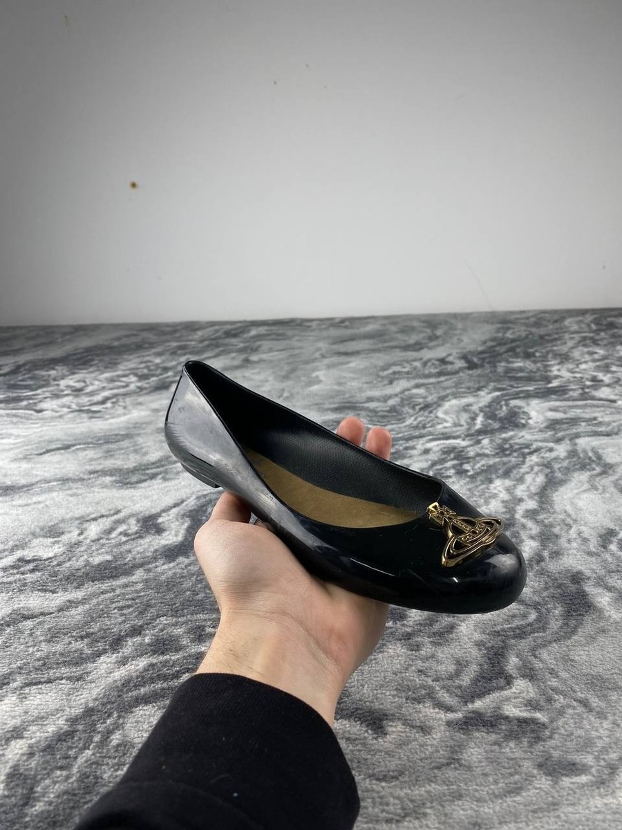Vivienne WestwoodMelissa バレエシューズフラットシューズ Vivienne Westwood Anglomania Melissa Ballet Flats Shoes Women Size