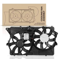 Engine Radiator Cooling Fan Assembly with Shroud for Ford Flex 2009 V6 3.5L Gas