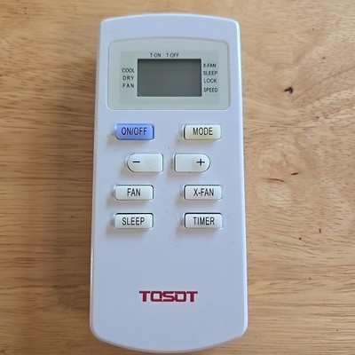 TOSOT Remote control for AC model #YX1F6F