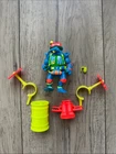 Vintage TMNT Scuba Divin Raph Rare Teenage Mutant Ninja Turtles Collectible 1992