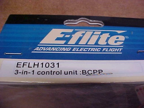 E-FLITE EFLH1031 = 3-IN-1 CONTROL UNIT (Mixer/ESC/Gyro): BCPP (NEW) - Picture 2 of 2