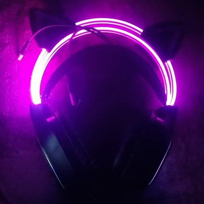 ONITOON X22 Over-Ear Gaming Headset Boom Mic Noise Cancel USB 3.5mm Black
