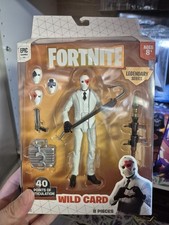 Fortnite Legendary Series Wild Card 6  Action Figure Jazwares Series 1 RARE HTF