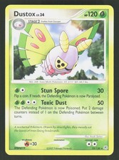 Pokemon Dustox 25/130 Rare Diamond & Pearl (LP)
