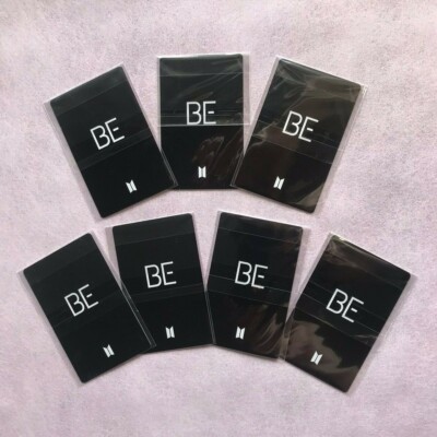 BTS BE PC Deluxe Lucky Draw Japan Fanclub Heart Hologram BTS BE PC Deluxe Lucky Draw Japan Fanclub Heart Hologram