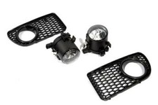 Front Fog Light Grille And Fog Light Kit For Vw Mk4 Golf R32