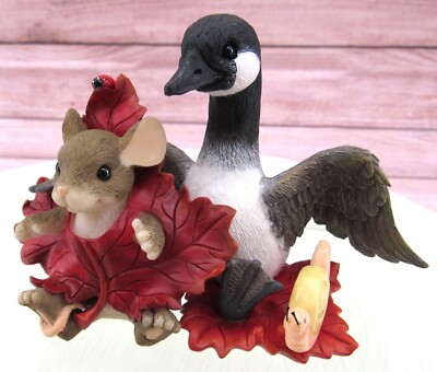 Charming Tails Take Friendship Under Your Wing 98/262 Canadian LE Fitz Floyd NEW
