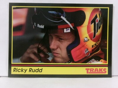 Track Ricky Rudd Card 1991 Traks Ricky Rudd #5 | eBay