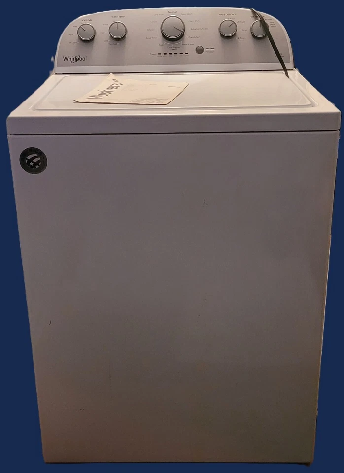 WHIRLPOOL WASHING MACHINE - MODEL WTW4816FW2 - WORKS GREAT! - NO HOSES INCLUDED - Image 2 of 4