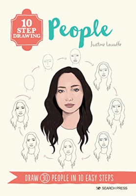10 Step Drawing: People: Draw 30 People in 10 Easy Step - Paperback / softback N