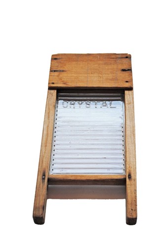 Vintage Maid-Rite Washboard No.2072 Columbus Washboard Co. Ohio