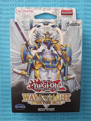 Wave of Light Structure Deck SR05 Yu-Gi-Oh! 1st Edition NEW Sealed