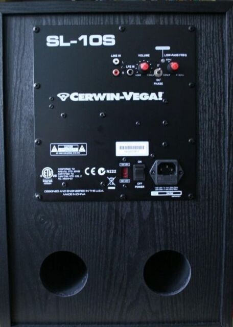 Cerwin Vega SL-10S br 10