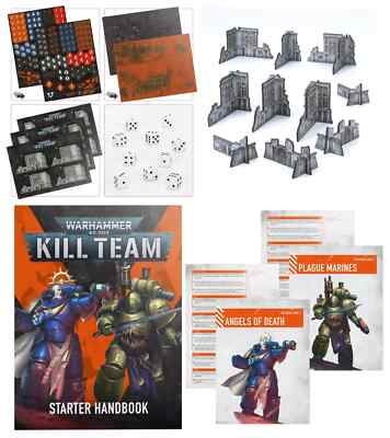 Kill Team Starter Set - MDF Gelände + Brett + Handbuch + Token + Würfel NEU