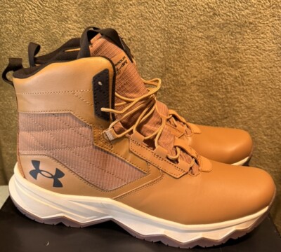 Under Armour Mens UA Stellar Brown Tactical Hiking Boots 3025578-200 Size 11.5 Under Armour UA Stellar G2 6 main image 2