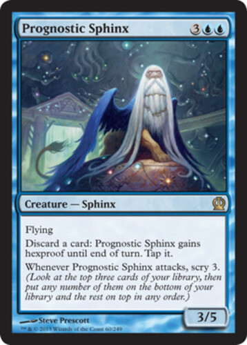 Prognostic Sphinx Light Play, English Magic the Gathering MTG Theros - Picture 1 of 1