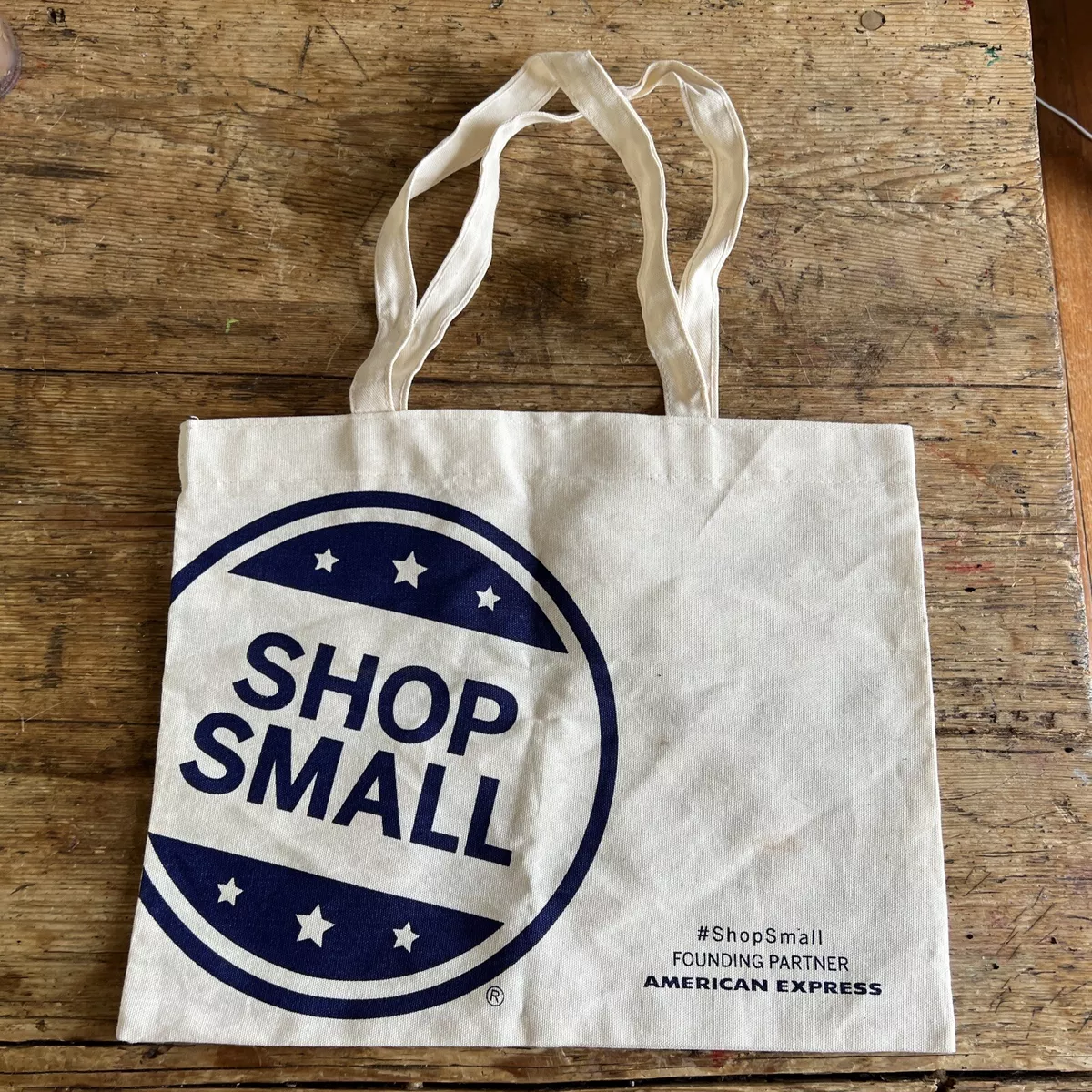 Shop Small Business Saturday American Express Canvas Shopping Tote