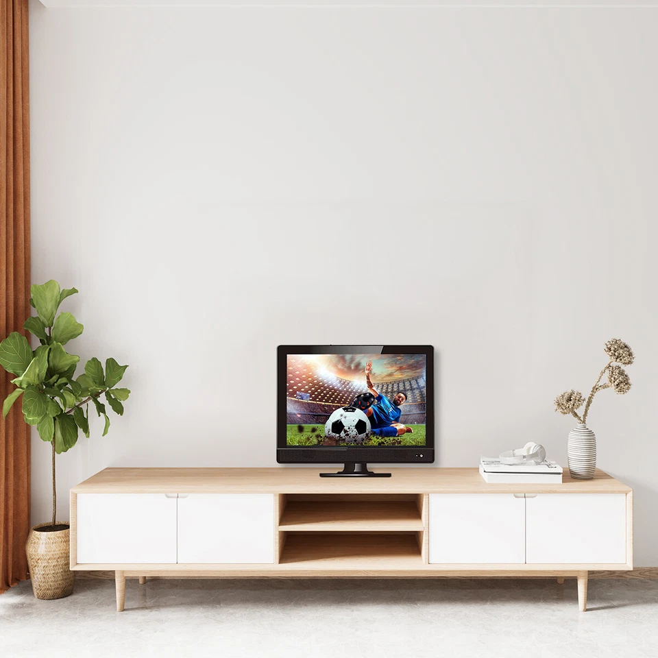 13" TV Widescreen  AC110V / DC12V LED HDTV w/ DVD Player, USB, VGA, RCA, HDMI - Image 3 of 4