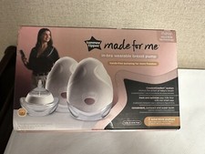 Tommee Tippee Made for Me In-Bra Wearable Double Breast Pump Open Box