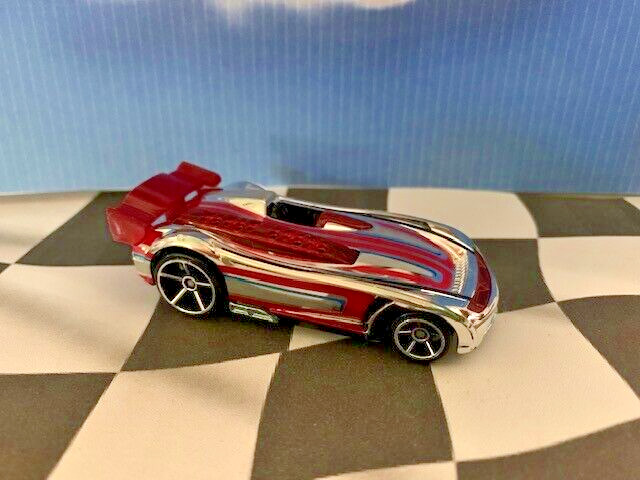 Hot Wheels 2007 Mystery Car 15/24 171 Battle Spec Chrome Silver OH5