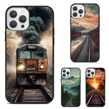 Traveling The Rails Anti scratch Cover For Apple iPhone Samsung Galaxy Motorola