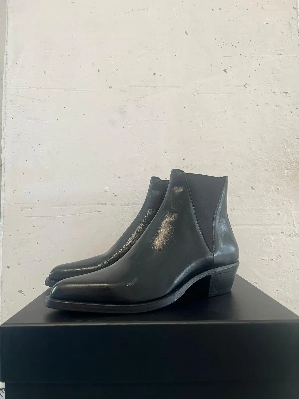 Stivali Saint Laurent Paris Dakota neri nuovi con etichette 44