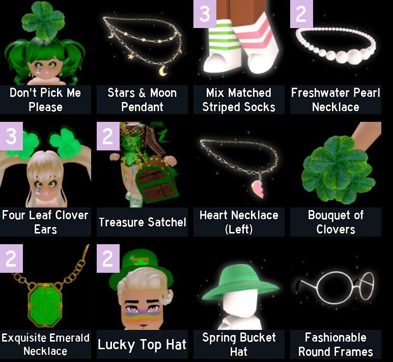 Royale High***Dewdrop Showers***Items Values***Roblox 