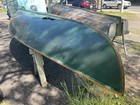 1930 Old Town Canoe Penobscot Bay Double end ender pea pod pulling boat rowing — photo 8