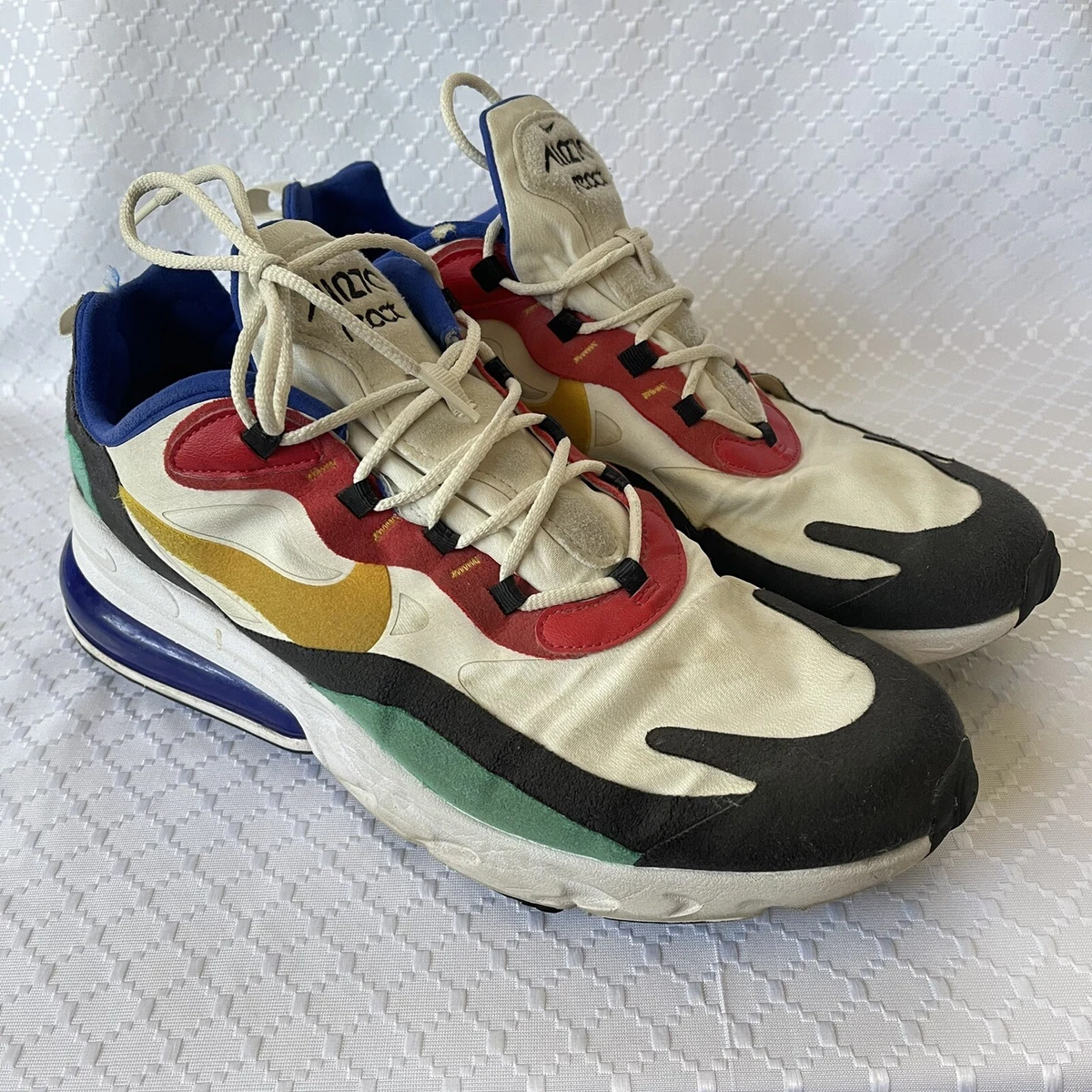 hebben zich vergist Menstruatie formule NIKE AIR MAX 270 React Bauhaus Men&#039;s Multi Color Sneakers Size 11.5  A04971-002 | eBay