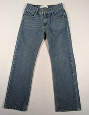 Levi's Jeans Youth 16 REG W28 L28 Blue 514 Slim Straight Leg Denim Casual