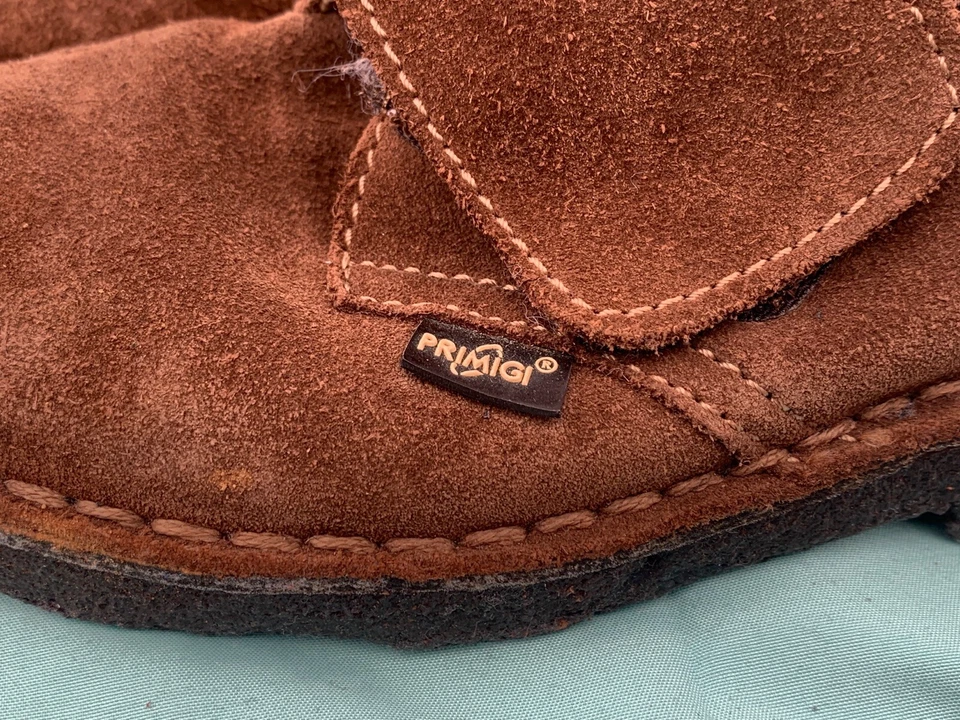 Botas Chukka PRIMIGI Sistema Efecto Cielo Cuero Suela Crepé Niños Niñas 12 ❤️sj18m1 Foto 4 de 4