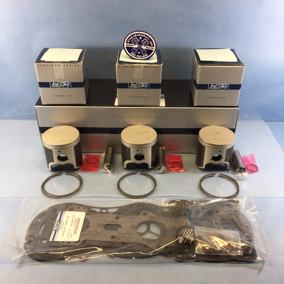 NEW YAMAHA 1200 PLATINUM WSM TOP END KIT STD BORE 2001-2005 GP XLT 01 02 03 04 - Image 4 of 4