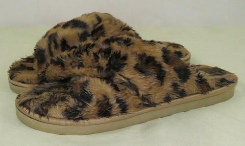 jessica simpson slippers leopard print