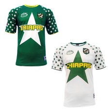 Chiapas Mexico Fan Soccer Jersey Color Green-White