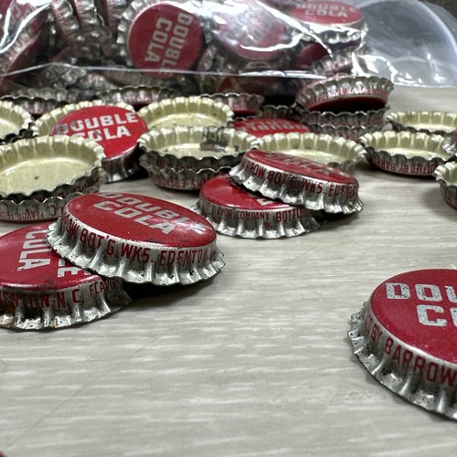 500 tappi bottiglia bibite cola doppi vintage - negozio vecchio magazzino mai usati non crimpati - Foto 7 di 10