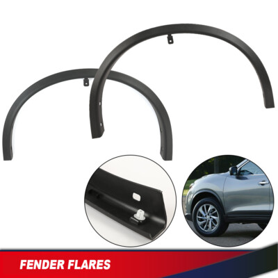 Fit For 2014-2020 Nissan Rogue Front Fender Flare Set  Textured LH&RH Side