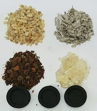 INCIENSO LIMPIA CASA 4 oz 3Pcs CHARCOAL INCLUDED / INCIENSO MIX ORACION INCLUIDO