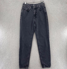 BDG Urban Outfitters Jeans Womens 26 Gray Mom High Rise Fit Denim Charcoal Wash