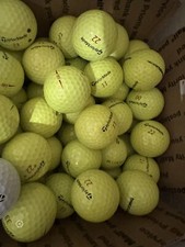 72 TaylorMade Project A Yellow AAAA Near Mint to Mint Used Golf Balls