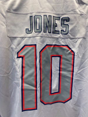 Nike Mac Jones Gray New England Patriots Atmosphere Fashion Game