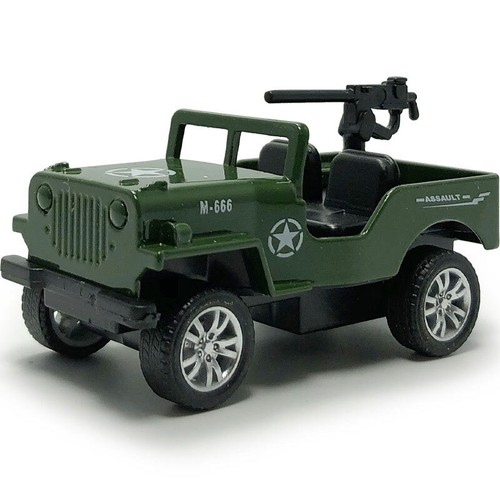 4PCS Military Army Vehicle Tank Model Car Diecast Toy Cars Set Kids Boys - Picture 6 of 12