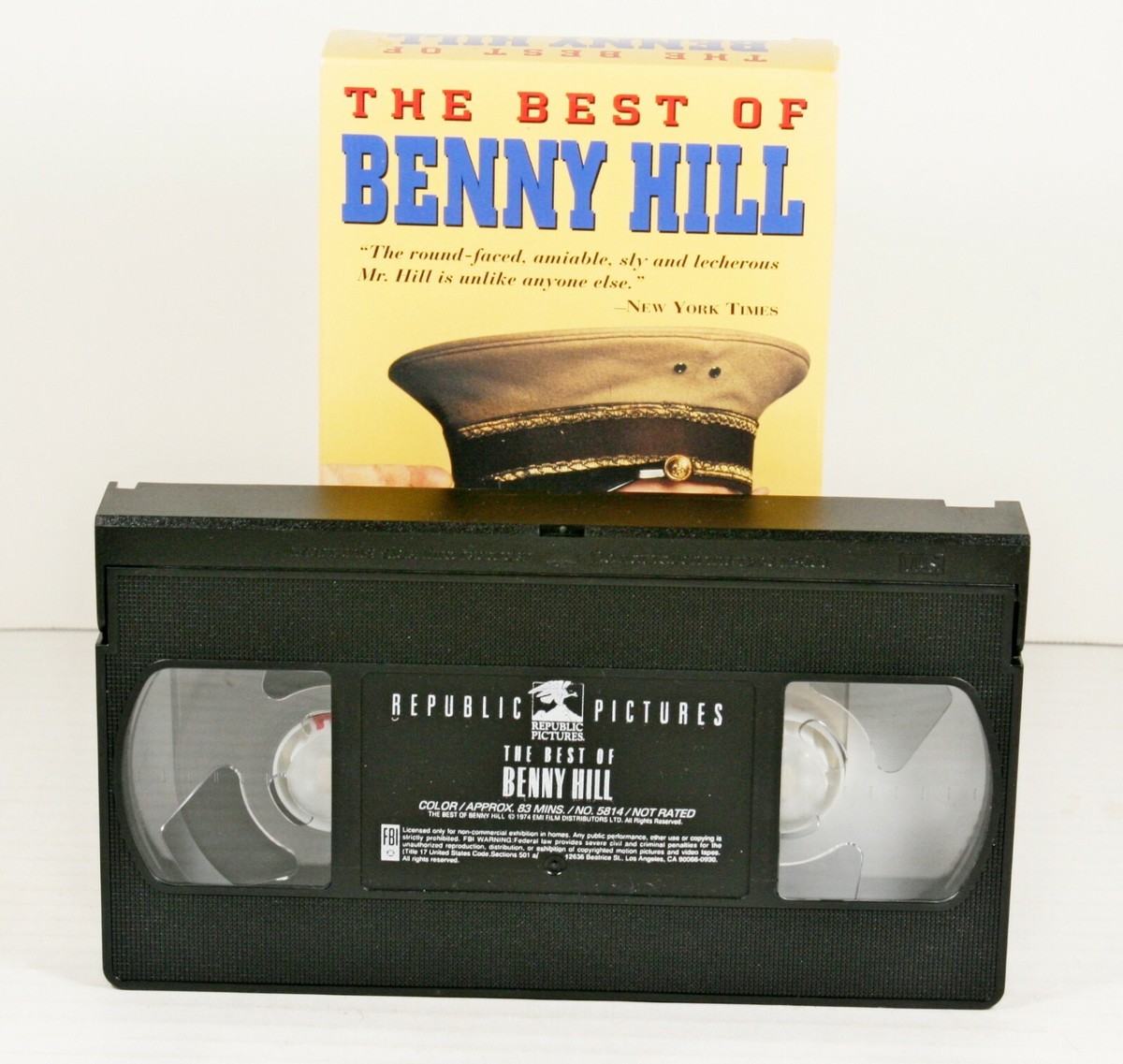 Benny One Night Stand Hill The VHS Vintage Tapes Comedy Best of